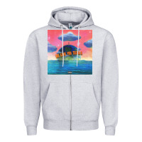 Heather Grey lil tecca - we love you tecca 2 Zipper Hoodie - artisFamous
