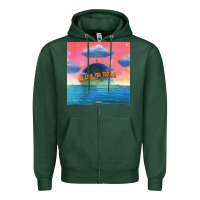 Sports Green lil tecca - we love you tecca 2 Zipper Hoodie - artisFamous