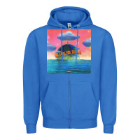 True Royal lil tecca - we love you tecca 2 Zipper Hoodie - artisFamous