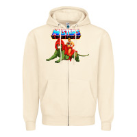 Sandshell he man and battle cat Zipper Hoodie - artisFamous