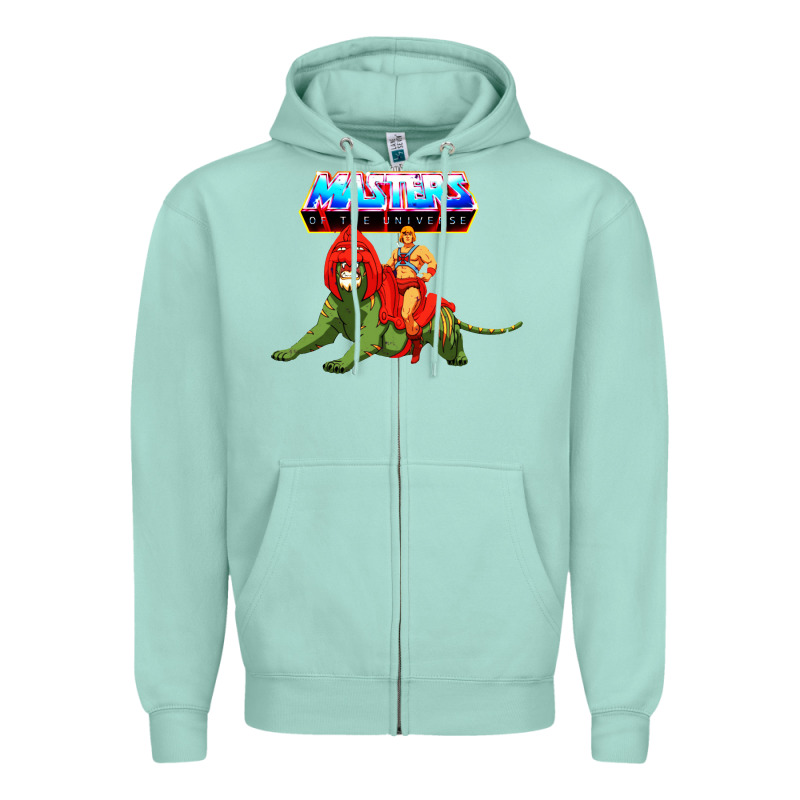 He Man And Battle Cat Zipper Hoodie by artisFamous | Teevron