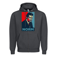 Smoke norm macdonald comedian Zipper Hoodie - artisFamous