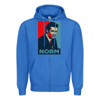 True Royal norm macdonald comedian Zipper Hoodie - artisFamous