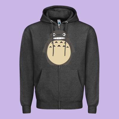 Ghibli Elemental Charms Zipper Hoodie Designed By Artisfamous
