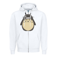 White ghibli elemental charms Zipper Hoodie - artisFamous