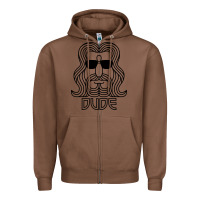Chestnut dude the big lebowski Zipper Hoodie - artisFamous