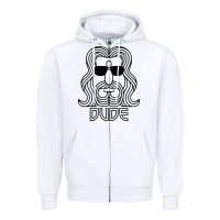 White dude the big lebowski Zipper Hoodie - artisFamous