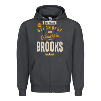 Smoke Brooks Personalized Name Birthday Gift Zipper Hoodie - artisFamous