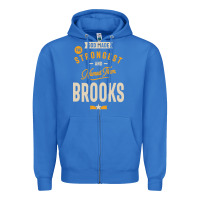 True Royal Brooks Personalized Name Birthday Gift Zipper Hoodie - artisFamous