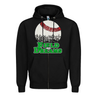 Black field of dreams Zipper Hoodie - artisFamous