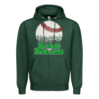 Sports Green field of dreams Zipper Hoodie - artisFamous