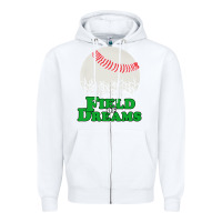 White field of dreams Zipper Hoodie - artisFamous