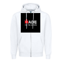 White ironman triatlon Zipper Hoodie - artisFamous