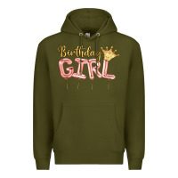 Army Green Birthday girl balloon Premium Hoodie - Artiststas