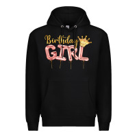 Black Birthday girl balloon Premium Hoodie - Artiststas