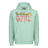 Seafoam Birthday girl balloon Premium Hoodie - Artiststas
