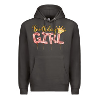 Smoke Birthday girl balloon Premium Hoodie - Artiststas