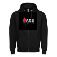 Black ironman triatlon Zipper Hoodie - artisFamous