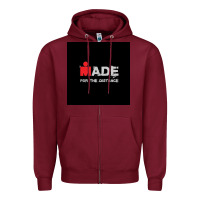 Burgundy ironman triatlon Zipper Hoodie - artisFamous