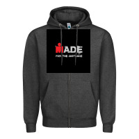 Charcoal Heather ironman triatlon Zipper Hoodie - artisFamous