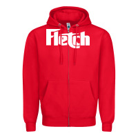 Red fletch Zipper Hoodie - artisFamous