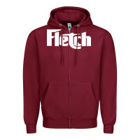 Burgundy fletch Zipper Hoodie - artisFamous
