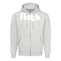 Dove Grey fletch Zipper Hoodie - artisFamous