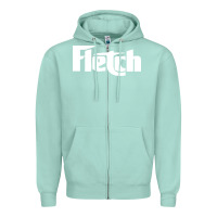 Seafoam fletch Zipper Hoodie - artisFamous