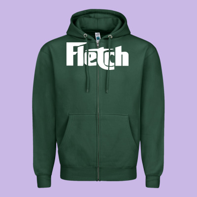 Fletch Zipper Hoodie Designed By Artisfamous