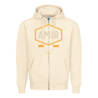 Sandshell Amir Personalized Name Birthday Gift Zipper Hoodie - artisFamous