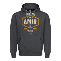 Smoke Amir Personalized Name Birthday Gift Zipper Hoodie - artisFamous