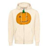 Sandshell pumpkin Zipper Hoodie - artisFamous