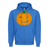 True Royal pumpkin Zipper Hoodie - artisFamous