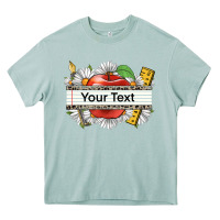 Arona floral teacher custom name Heavy Core Tee - CowGirlArtShop