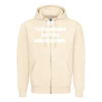 Sandshell i'm unemployed and i live with my parents Zipper Hoodie - artisFamous