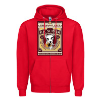 Red the roost cafe Zipper Hoodie - artisFamous