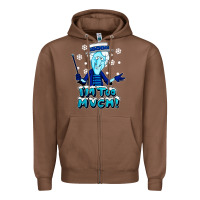 Chestnut snow miser Zipper Hoodie - artisFamous