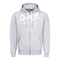 Heather Grey chibson Zipper Hoodie - artisFamous