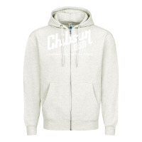 Oatmeal Heather chibson Zipper Hoodie - artisFamous