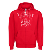 Red hail sagan musical Zipper Hoodie - artisFamous