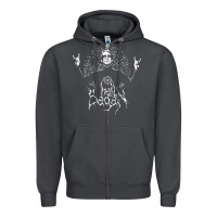 Smoke hail sagan musical Zipper Hoodie - artisFamous