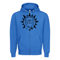 True Royal church of the toad of light psychedelic frog Zipper Hoodie - artisFamous