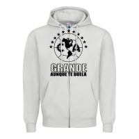 Dove Grey club america de mexico Zipper Hoodie - artisFamous