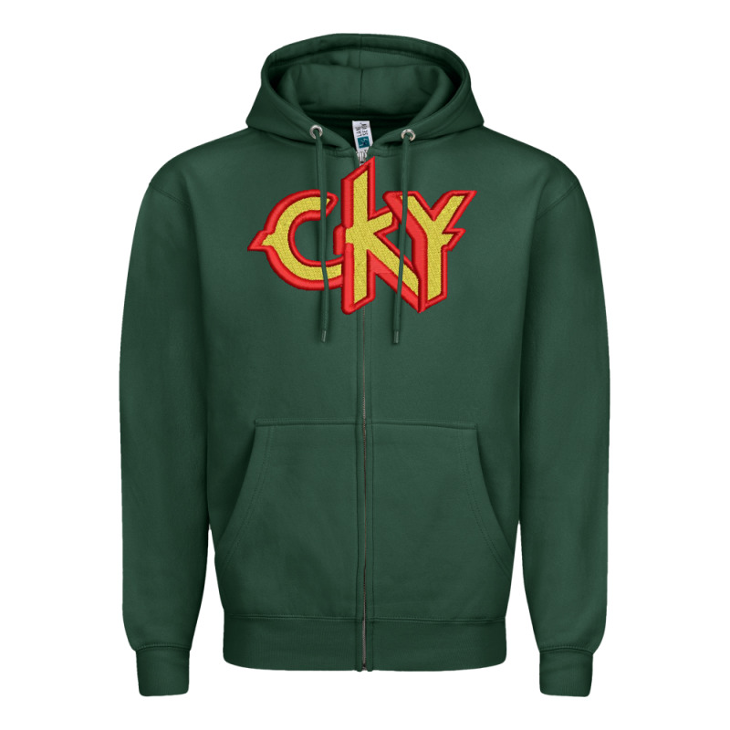 Cky Zipper Hoodie by artisFamous | Teevron