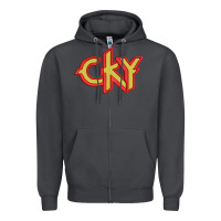 Smoke cky Zipper Hoodie - artisFamous