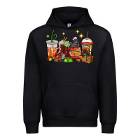 Black Christmas coffee cups with Labrador Urban Hoodie - RanaPortraitStore