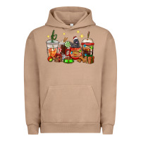 Pigment Burro Christmas coffee cups with Labrador Urban Hoodie - RanaPortraitStore