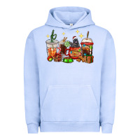 Pigment Grape Ice Christmas coffee cups with Labrador Urban Hoodie - RanaPortraitStore