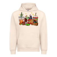 Sandshell Christmas coffee cups with Labrador Urban Hoodie - RanaPortraitStore