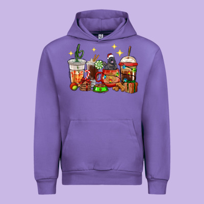 Christmas Coffee Cups With Labrador Urban Hoodie Designed By Ranaportraitstore